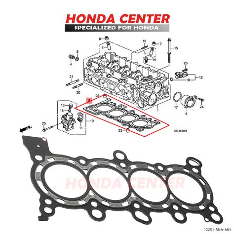 Jual Packing Paking Gasket Kop Cylinder Head Crv Gen