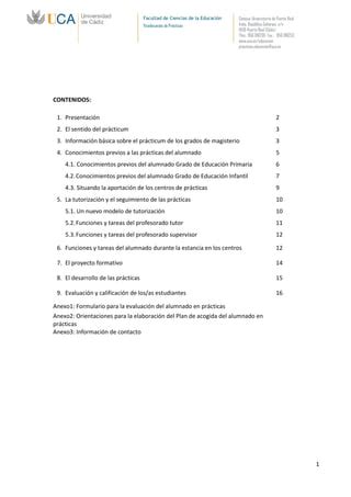 Guia Del Practicum Grado Magisterio Uca Pdf