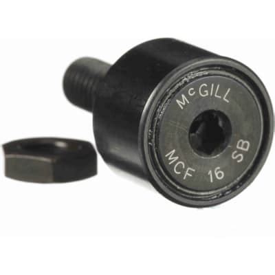 McGill MCF 16 B Crowned Metric Cam Follower Stud Mount Roller