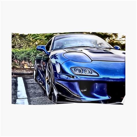 Rx7 Poster For Sale By Killadelphia Redbubble