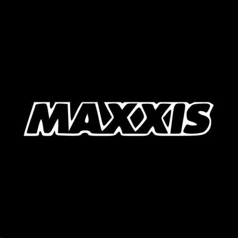 Maxxis Text Logo Vinyl Decal Sticker