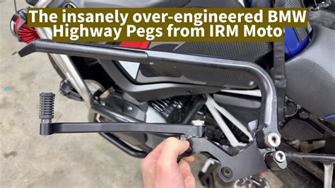 Review IRM Moto S Gemini 1250 Highway Pegs 500 Overbuilt Insane