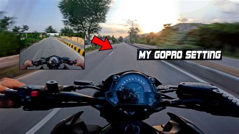 How To Make Cinematic Motovlogs Add Motion Blur Gopro Setting