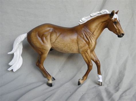 This Is A Custom Breyer Quarter Horse Gelding Latigoharley Mold By