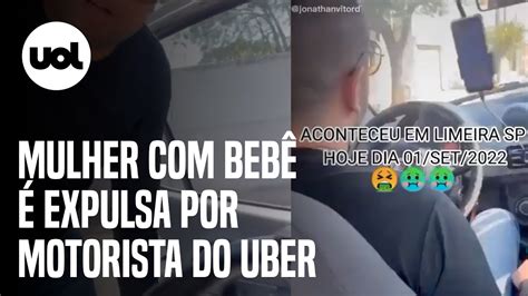 Mulher Com Bebê é Expulsa Por Motorista Do Uber E Diz Ter Sido Agredida