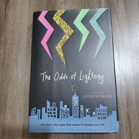 Hardcover The Odds Of Lightning By Jocelyn Davies Hobbies Toys