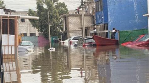 Edomex Bajo El Agua As Lucen Municipios Inundados Por Lluvias Unotv