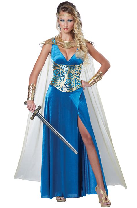 Medieval Warrior Queen Dress Renaissance Princess Greek Goddess Adult