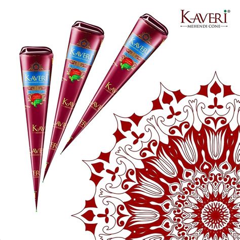 Kaveri Mehendi Cone 12 Cones Packaging Type Box At Rs 60piece In