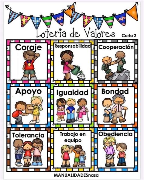 Lista Foto Actividades De Valores Para Ni Os De Primaria Para