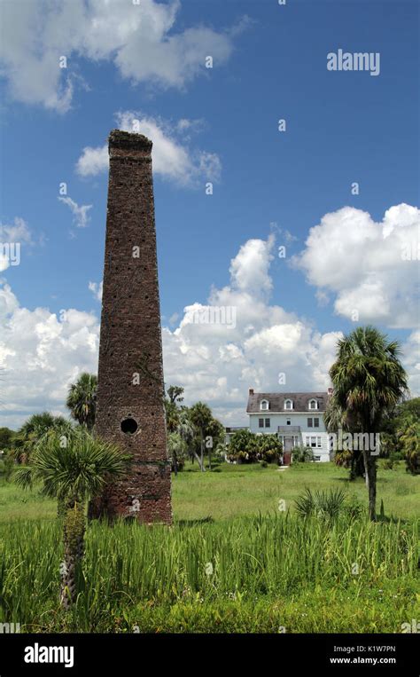 El Pierce Butler Plantation Situada En La Isla De Mayordomo En Darien