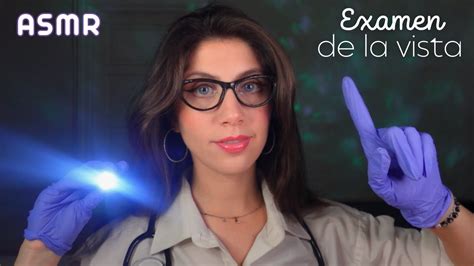 Asmr Examen M Dico Orbital De La Vista Roleplay Realista Youtube