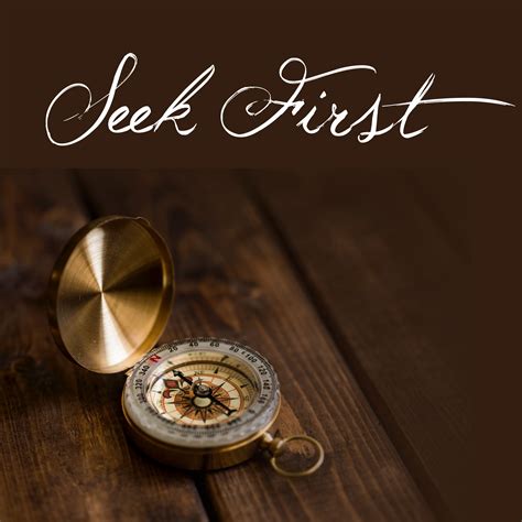 Seek First - The Priority Principle - Bay City Grace Church