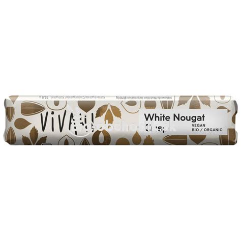 Bio White Nougat With Nuts Vivani 40g Herbal Bio