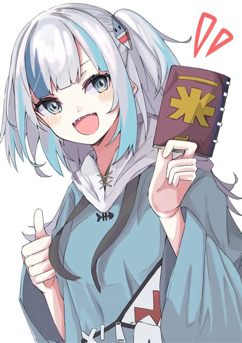 Gawr Gura Anime Character Design Character Drawing Anime