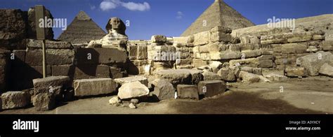 Sphinx und giza pyramiden Fotos und Bildmaterial in hoher Auflösung