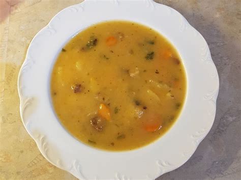 Vegane deftige Kartoffelsuppe mit Räuchertofu von Veggie Pearl Chefkoch