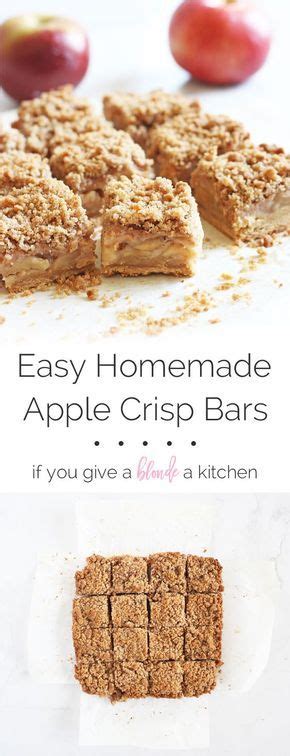 Apple Crisp Bars Recipe Recipe Apple Crisp Bars Recipe How Sweet