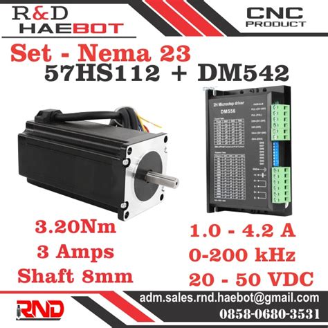 Jual R D Motor Stepper Nema Hs Nm Mm A Oz Motor