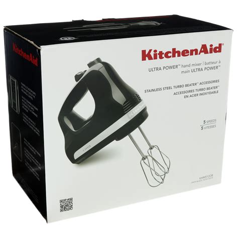 Kitchenaid 5 Speed Ultra Power Hand Mixer Black Shop Blenders And Mixers At H E B