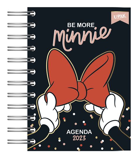 Upak Agenda Pasta Dura Minnie Mouse El Palacio De Hierro