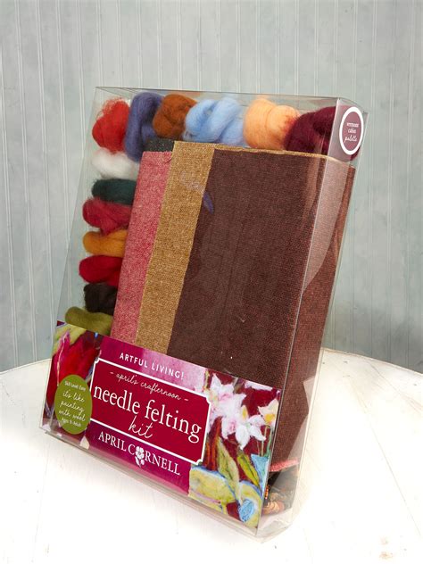 Vermont Cabin Large Felting Kit | Artist's Studio Collection, Wool Felting Kits :Beautiful ...