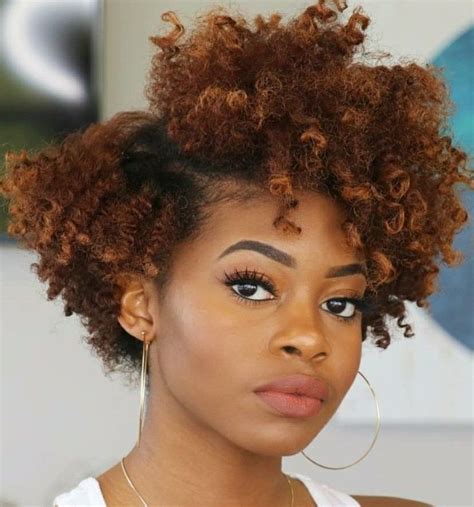 How To Blow Dry Natural Hair Thrivenaija Natural Hair Short Cuts Tapered Natural Hair Dyed