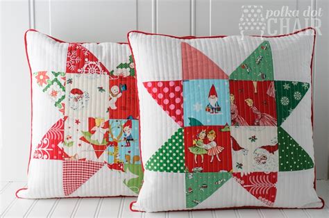 Patchwork Quilted Pillow sewing tutorial