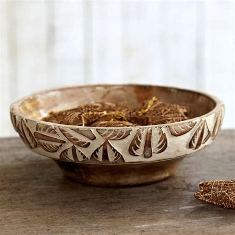 Wooden Leaf Bowl Etsy