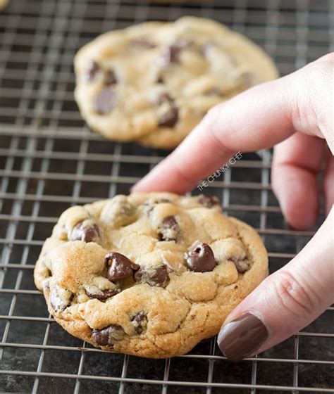 Salted Chocolate Chip Cookies - The Chunky Chef