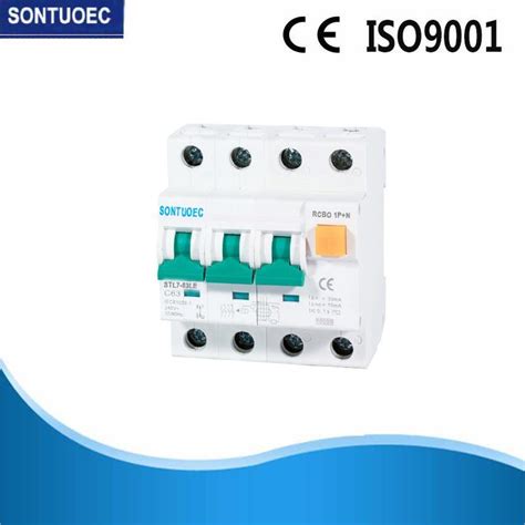 Sontuoec A Type 1p N 3p N Leakage Current Circuit Breaker RCBO RCBO