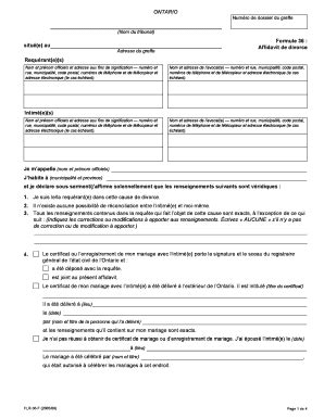 Fillable Online Numro De Dossier Du Greffe Fax Email Print PdfFiller