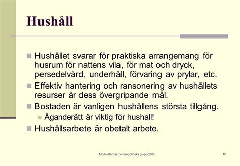 Staten Familjen Och Hush Llet Ppt Ladda Ner