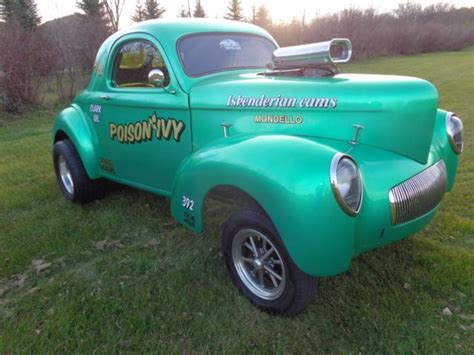 1941 Willys Gasser Hemi Poison Ivy For Sale