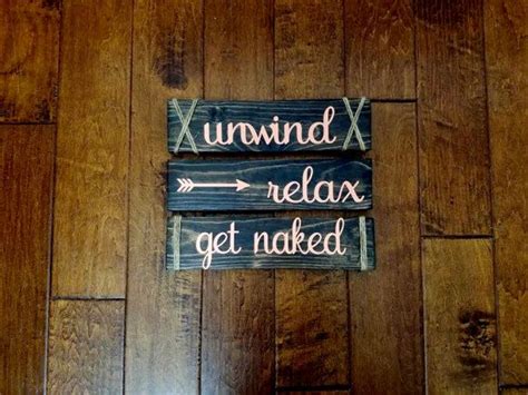 Unwind Relax Get Naked Set Of Wood By LillyandJuneBoutique Relax