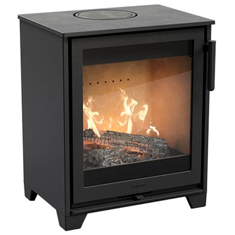 Contura Style Wood Burning Stove Flames Co Uk