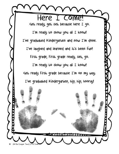 Look Out Kindergarten Poems Kindergarten Lessons Kindergarten