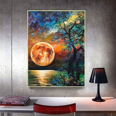 Moon Diamond Painting Kits