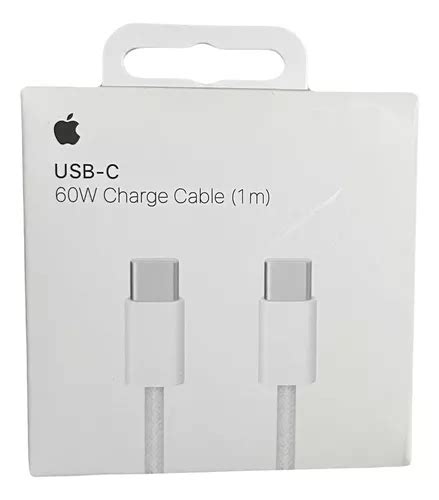 Cable De Carga Usb C De 60 W 1 M IPhone 15 Plus Pro Max Meses Sin