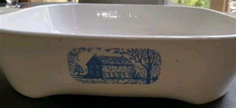 Corning Ware Browning Skillet For Amana Radarange Blue Colonial House