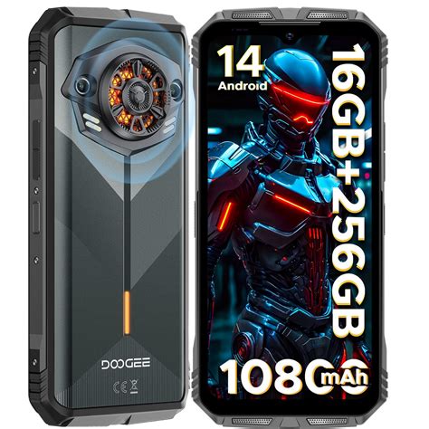 Amazon.com: DOOGEE S Punk Rugged Smartphone Android 14,16GB+256GB/1TB ...