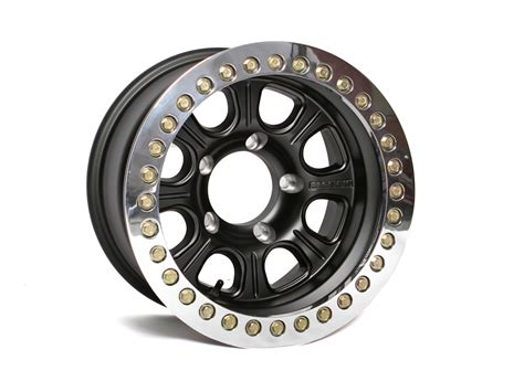 Raceline Monster Beadlock Wheel, BLK 17 x 9 | GenRight Jeep Parts