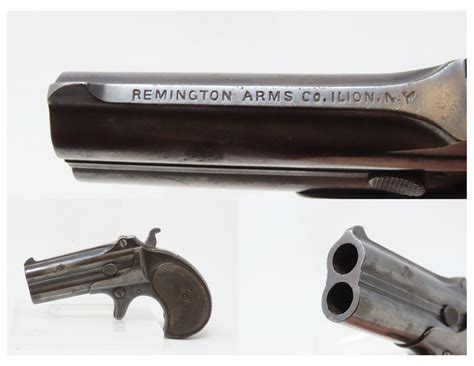 Remington Type Ii Double Derringer 130 Candrantique001 Ancestry Guns