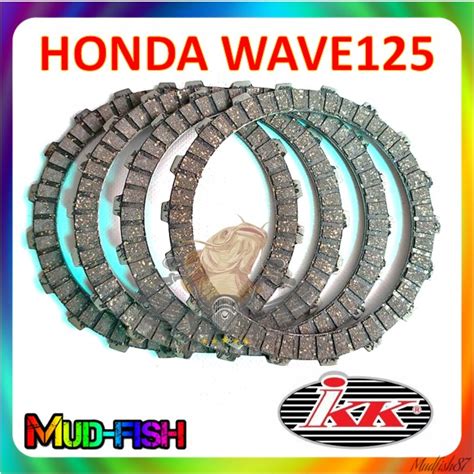 HONDA WAVE125 CLUTCH PLATE STANDARD 4PCS IKK Shopee Malaysia