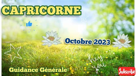 Capricorne Guidance G N Rale Octobre Faites Des Choix En