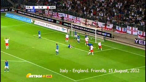 Italy England Phil Jagielka Goal Youtube