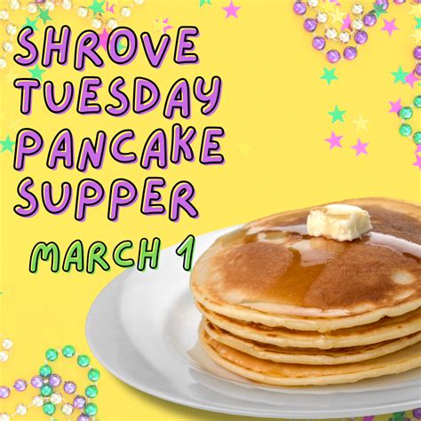 Pancakes Shrove Tuesday