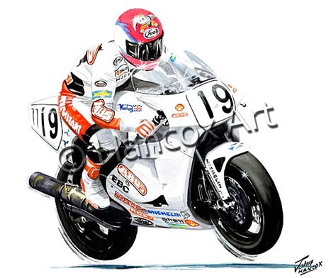 Steve Hislop (Norton) – Hancox Art