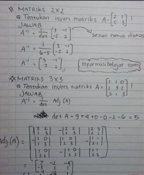 Detail Contoh Soal Matriks Persegi Koleksi Nomer 29