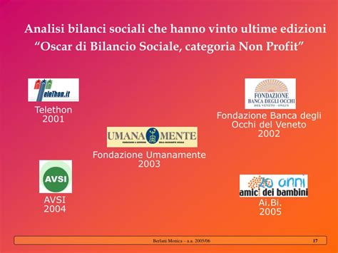 Ppt Il Bilancio Sociale Uno Strumento Di Comunicazione Per Le